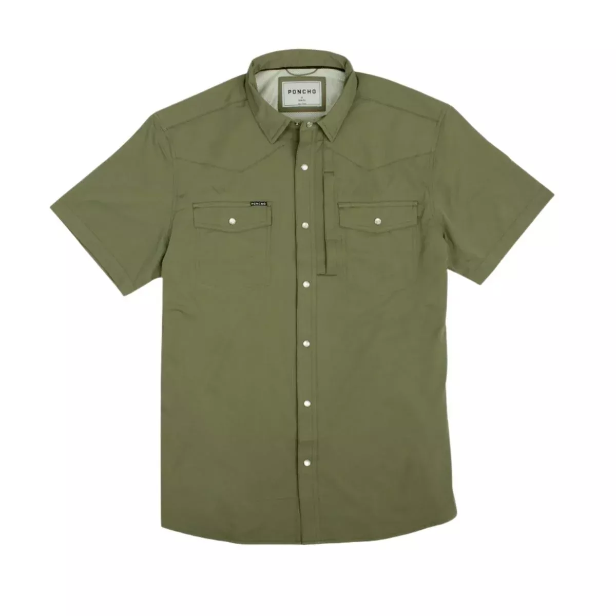 Poncho The Sabine Western Short Sleeve Shirt