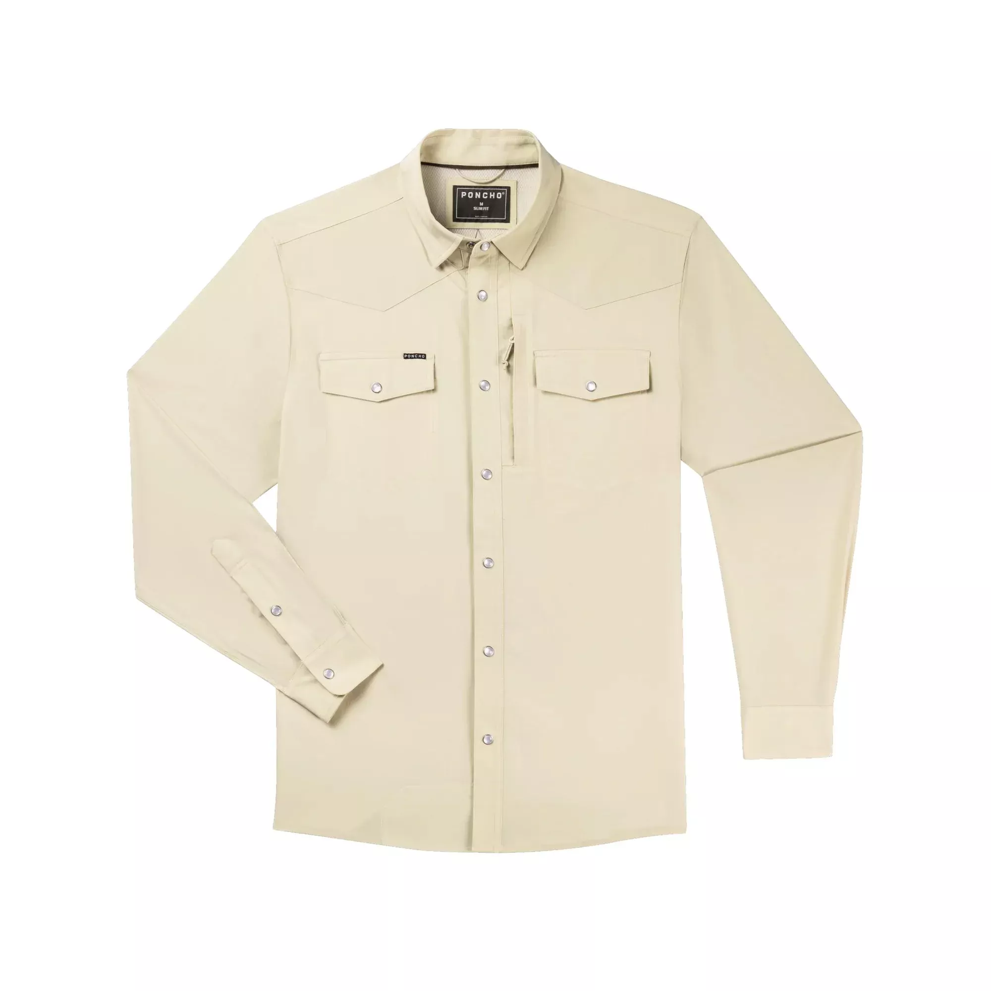 Poncho The Workhorse Western Tuff-Thread Long Sleeve Shirt