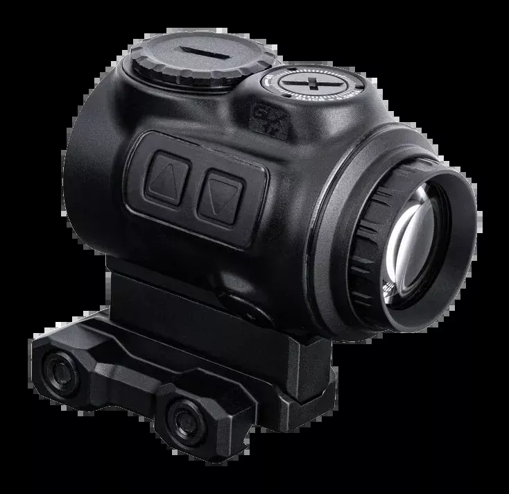 Primary Arms GLx 1x MicroPrism Scope with ACSS Cyclops Gen 3 Green Reticle, Black 710072