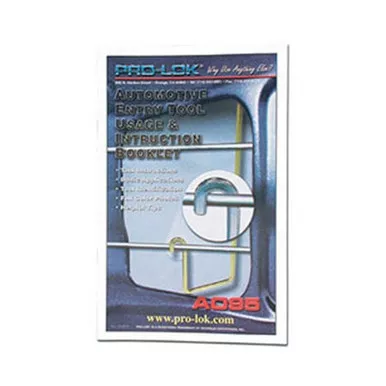 Pro-Lok AO95 Tool Instruction Booklet