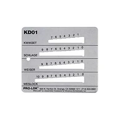 Pro-Lok KD01 Key Decoder – KW1,SC1,WK1 & WE1