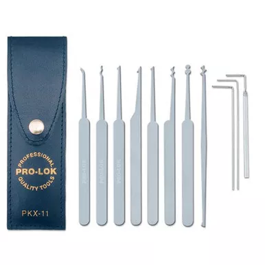 Pro-Lok PKX-11 11 Piece Pick Set & Case