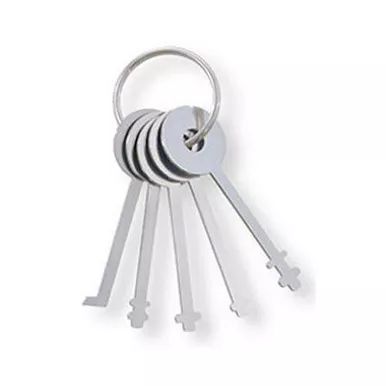 Pro-Lok PKX-WP5 5 Piece Warded Padlock Set