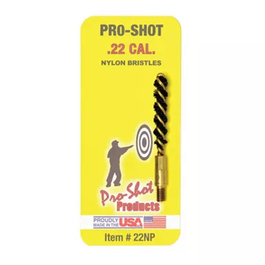 Pro Shot .22 Caliber Nylon Pistol Bore Brush, 22NP
