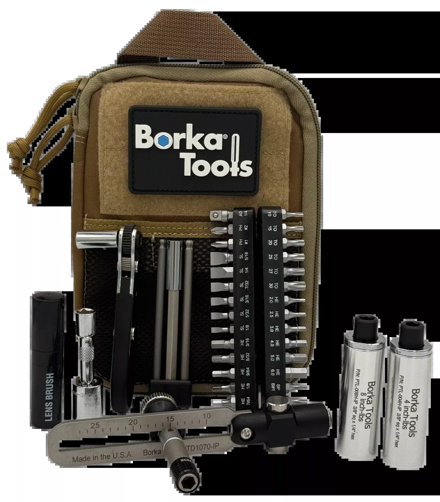 Pro-Shot Borka BCK-MX Combination Torque Kit with Precision Torque Limiters for Optics, BCKMX