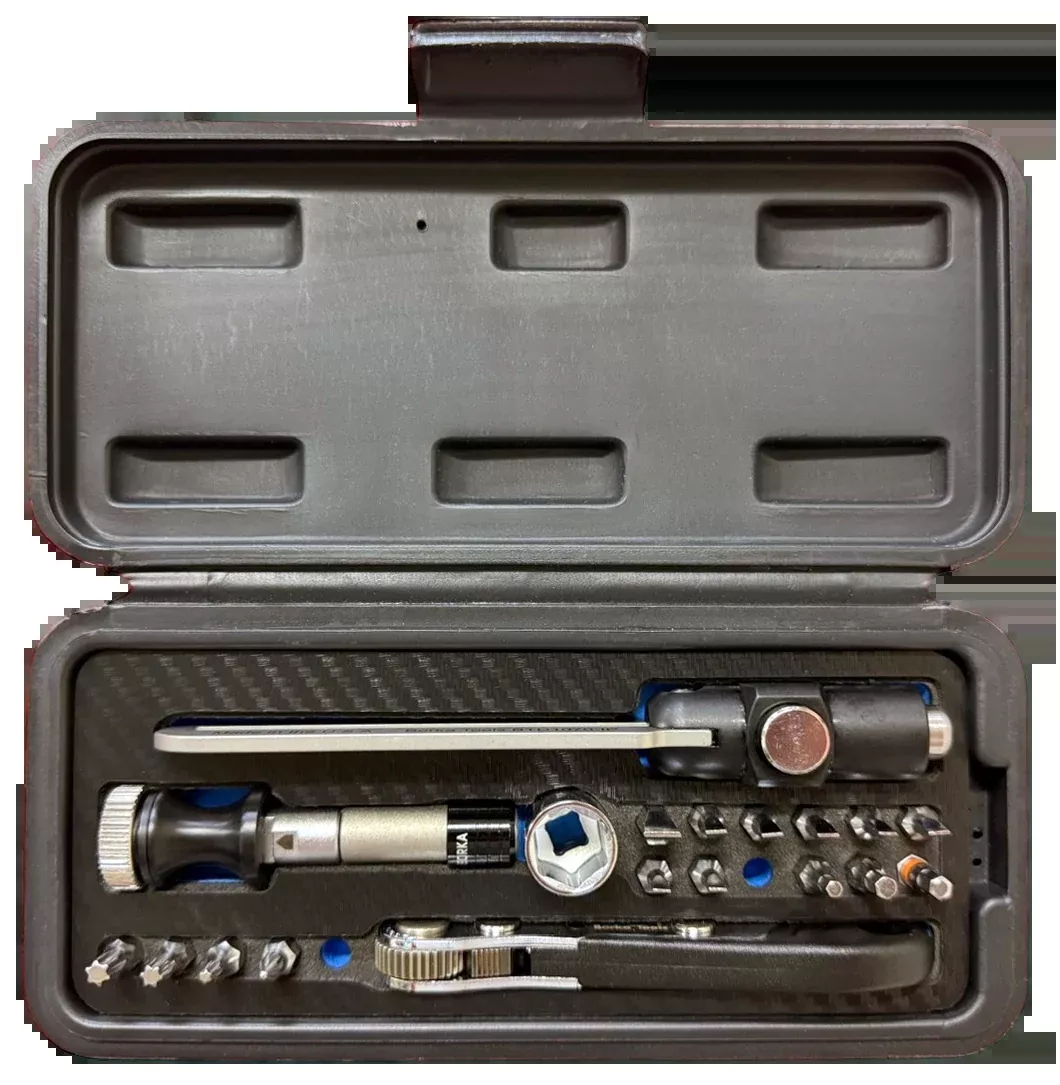 Pro-Shot Precision Rifle & Optics Tool Kit with 10–70 in-lb Adjustable Torque Driver, PROTK
