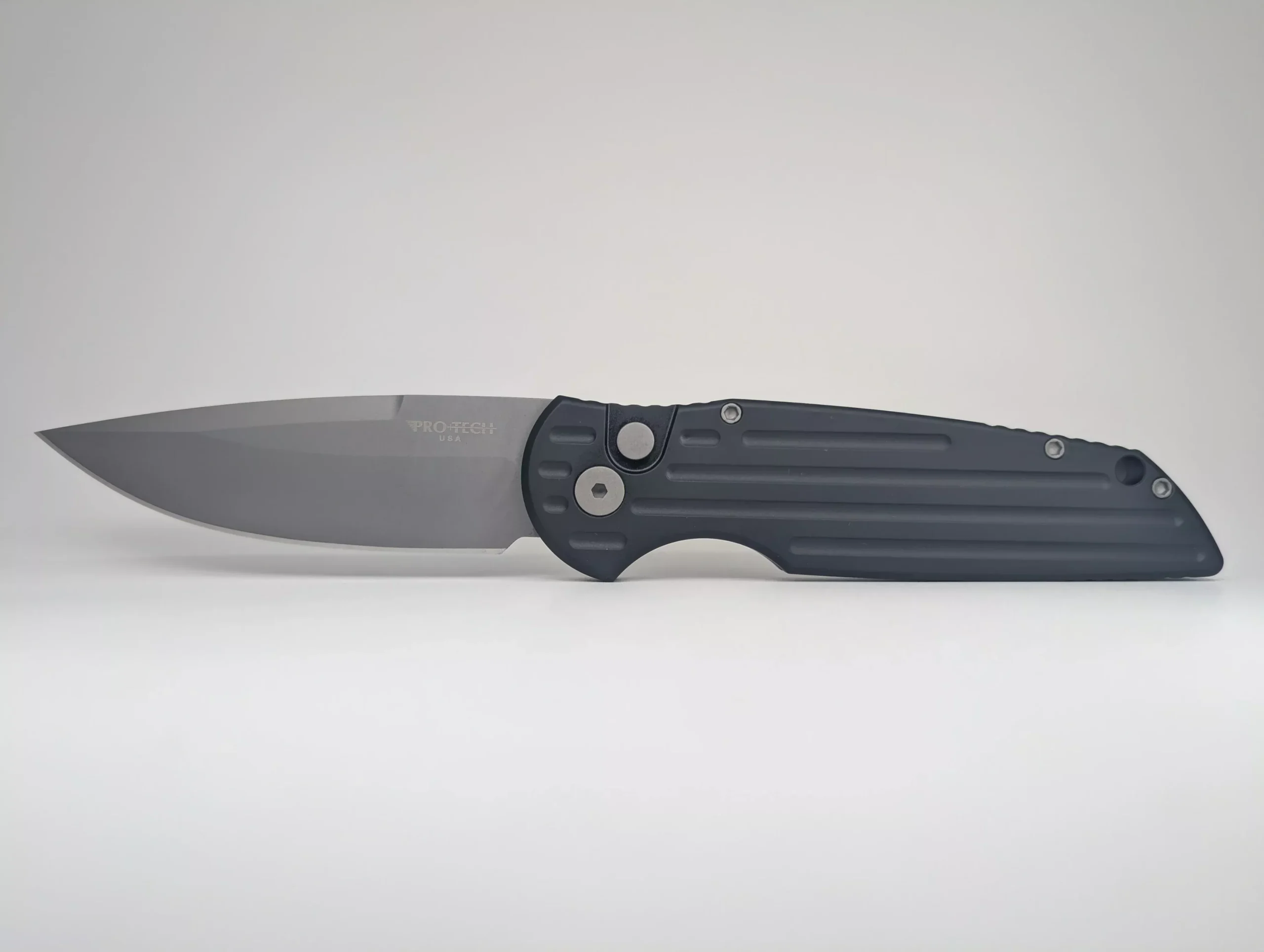 Protech Tactical Response 3 Black Aluminum Auto Folding Knife