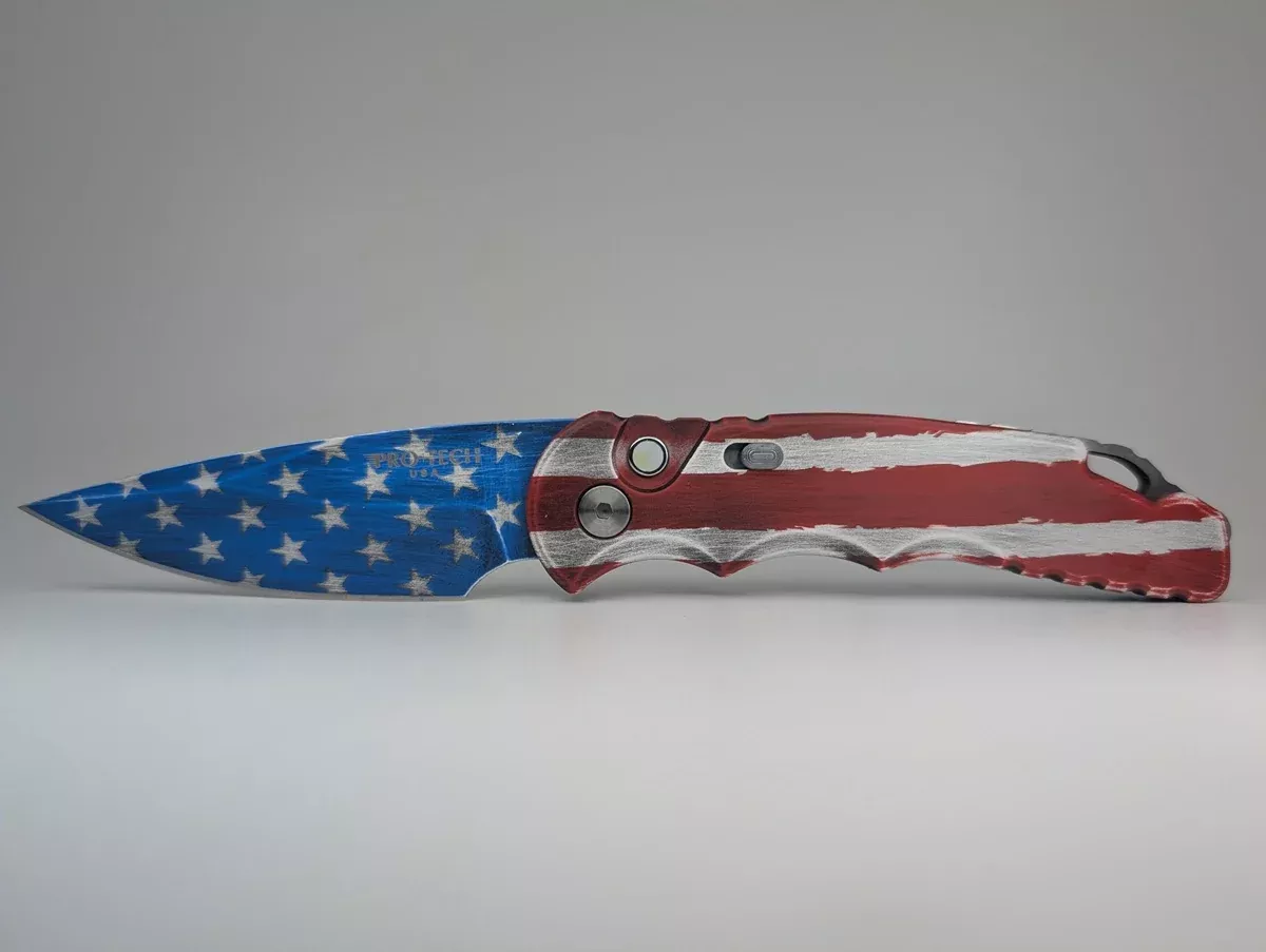 Protech Tactical Response 5 “Patriot” Cerakote S35VN Auto Folding Knife #125 of 175
