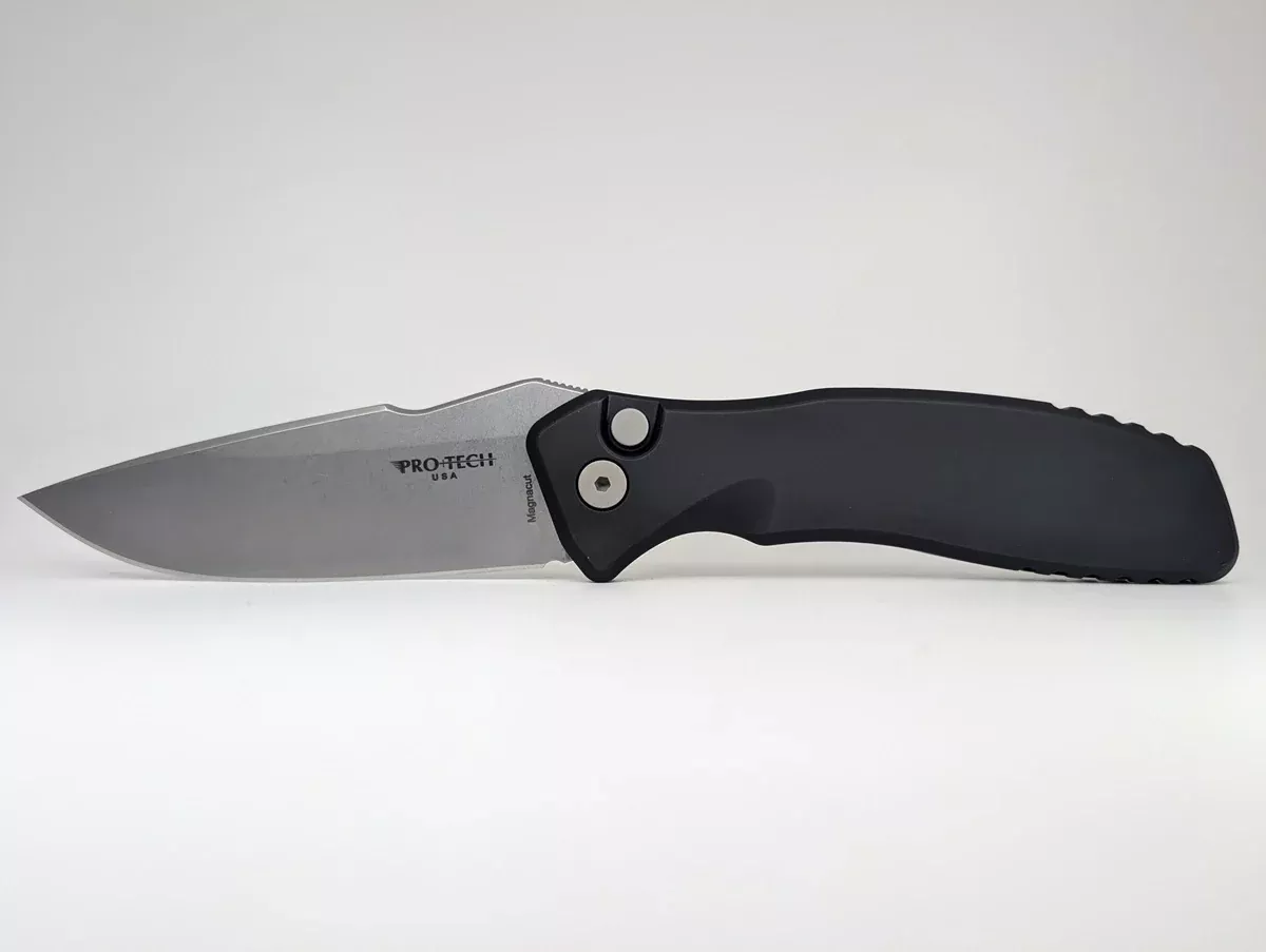 Protech x Spartan Blades “Pallas” Black Magnacut Auto Folding Knife
