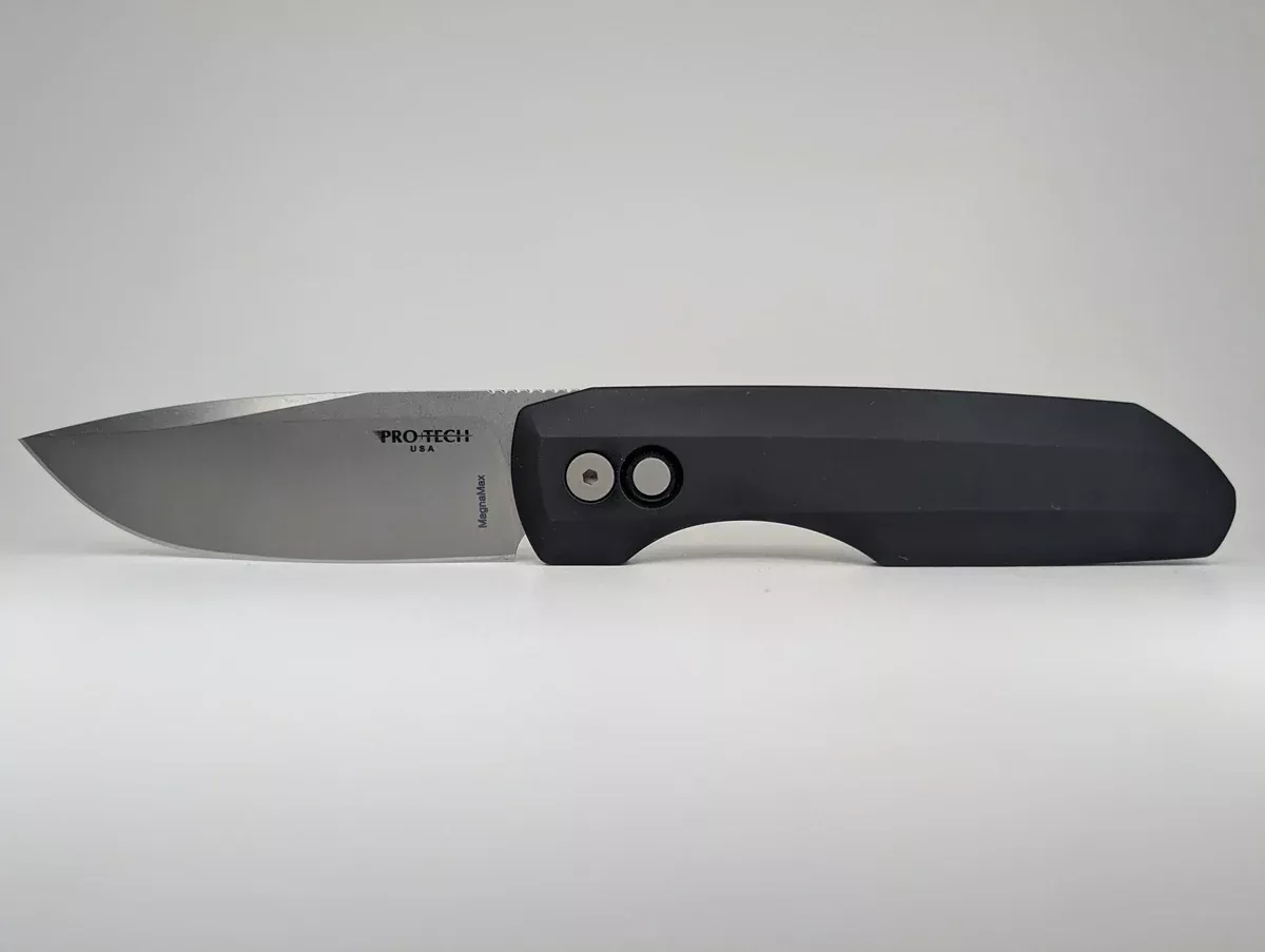 Protech X Vero Design “Synapse 2” Black MagnaMax Auto Folding Knife