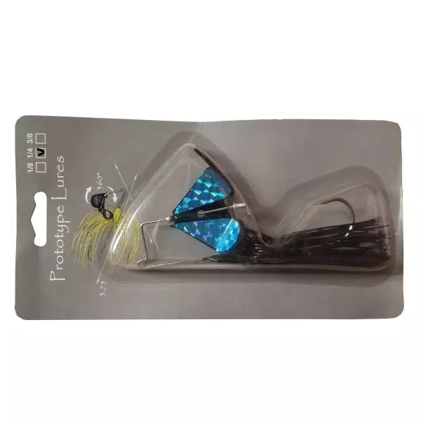 Prototype Lures Guerrilla Fishing Topwater Lure – Blue Prism #PGB38-13