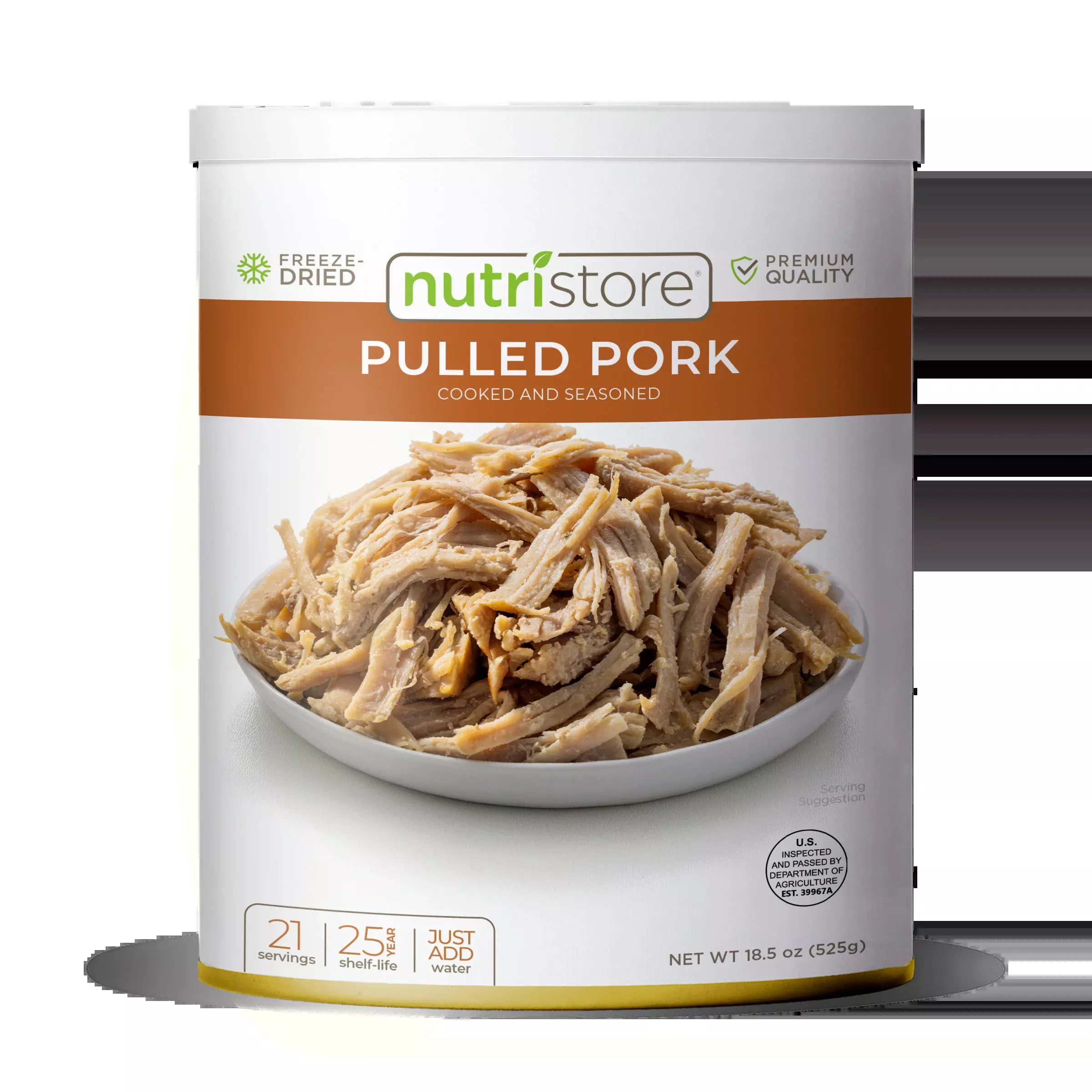 Pulled Pork Freeze Dried #10 Can