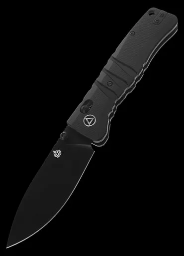 QSP Ripley G10 Black Folding Knife