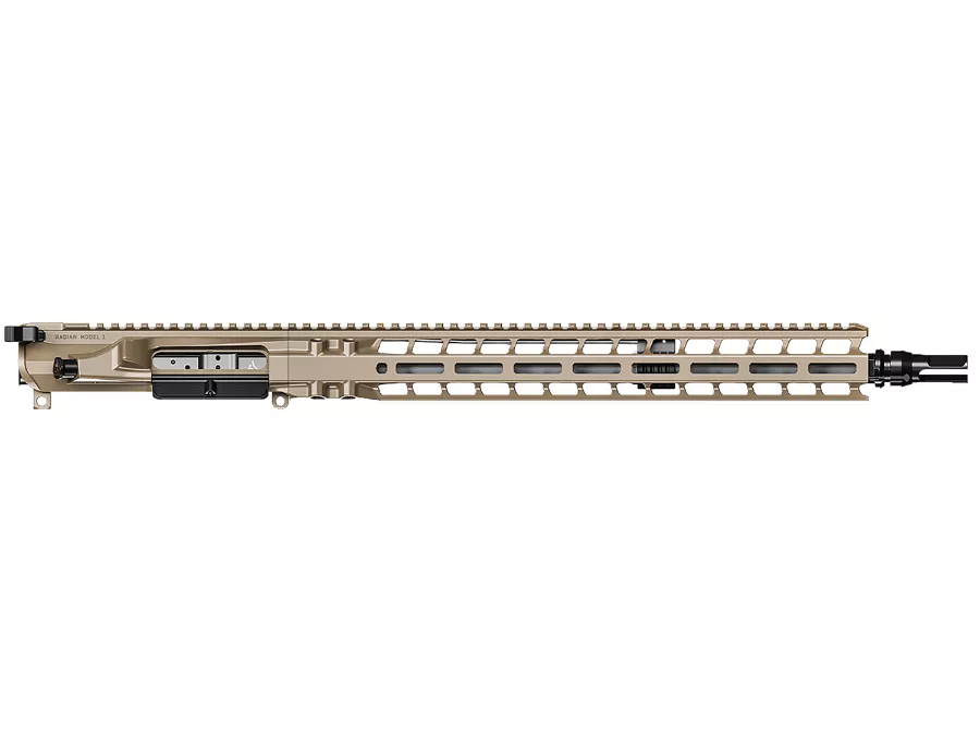 Radian Complete Upper .223 Wylde 16", Mid-Length, FDE