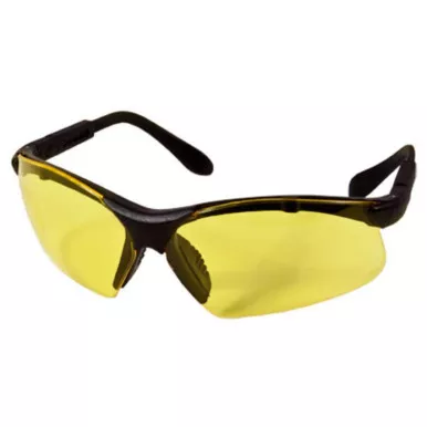 Radians Revelation Glasses Amber Lenses Black Frame, RV0140CS