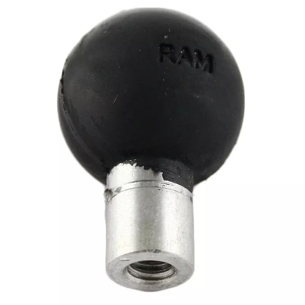 RAM Mount 1/4″-20 Female Threaded Hole w/1″ Ball [RAM-B-348U]