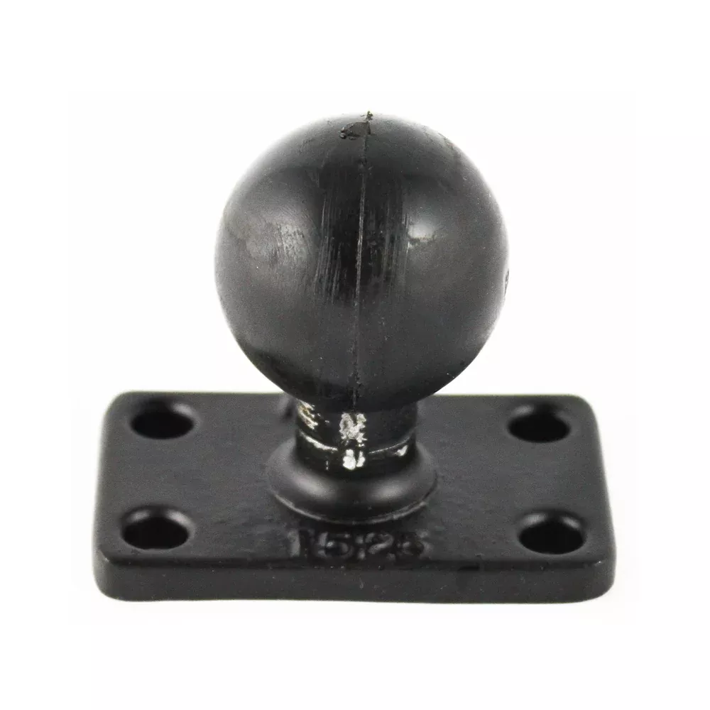 RAM Mount 1.5″ x 2.5″ Rectangle Base w/1.5″ Ball [RAM-202U-1525]