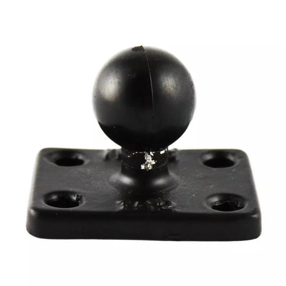 RAM Mount 1.5″ x 2″ Rectangle Base w/1″ Ball [RAM-B-202U-152]