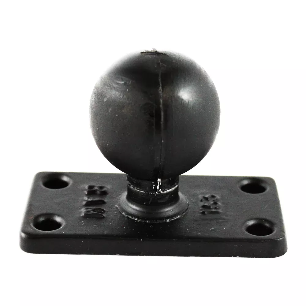 RAM Mount 1.5″ x 3″ Rectangle Base w/1.5″ Ball [RAM-202U-153]