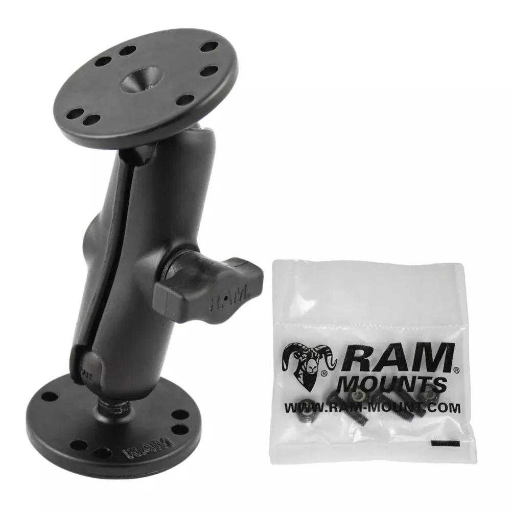 RAM Mount 1″ Ball Light Use Surface Mount f/Garmin echo 100, 150, 300c [RAM-B-101-G4]