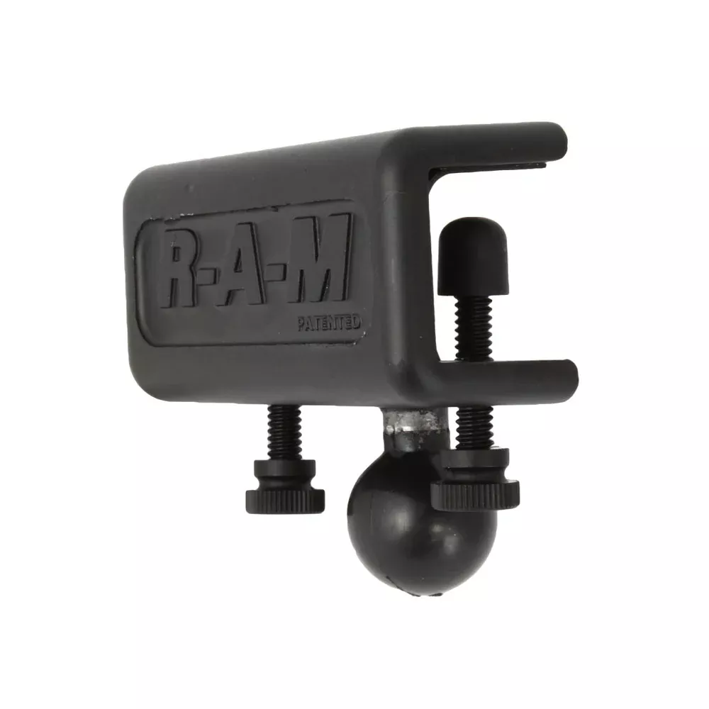 RAM Mount 1″ x 1″ Glare Shield Clamp Base w/1″ Ball [RAM-B-259U]