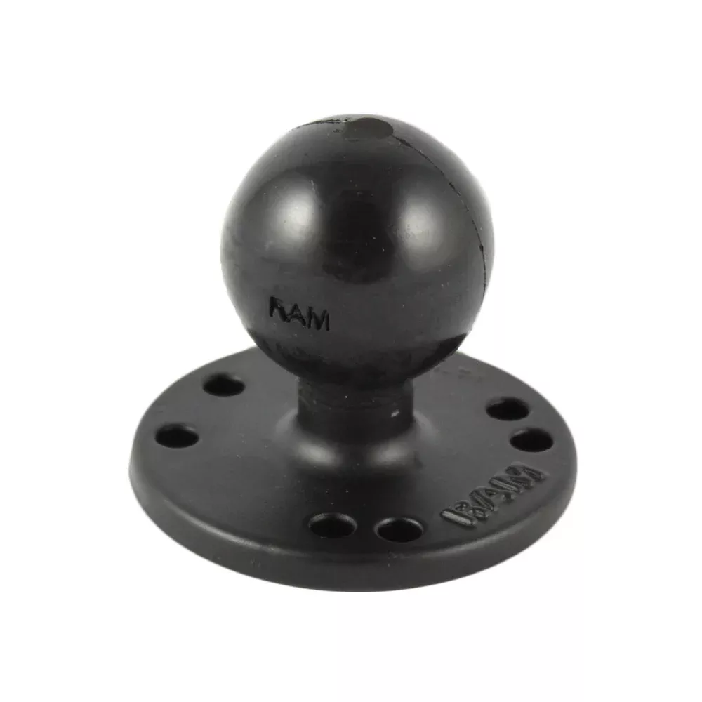 RAM Mount 2-1/2″ Diameter Base w/1.5″ Ball [RAM-202U]