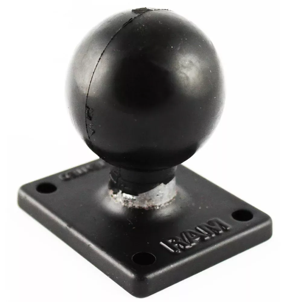 RAM Mount 2″ x 1.7″ Base w/AMPs Hole Pattern & 1.5″ Ball [RAM-347U]