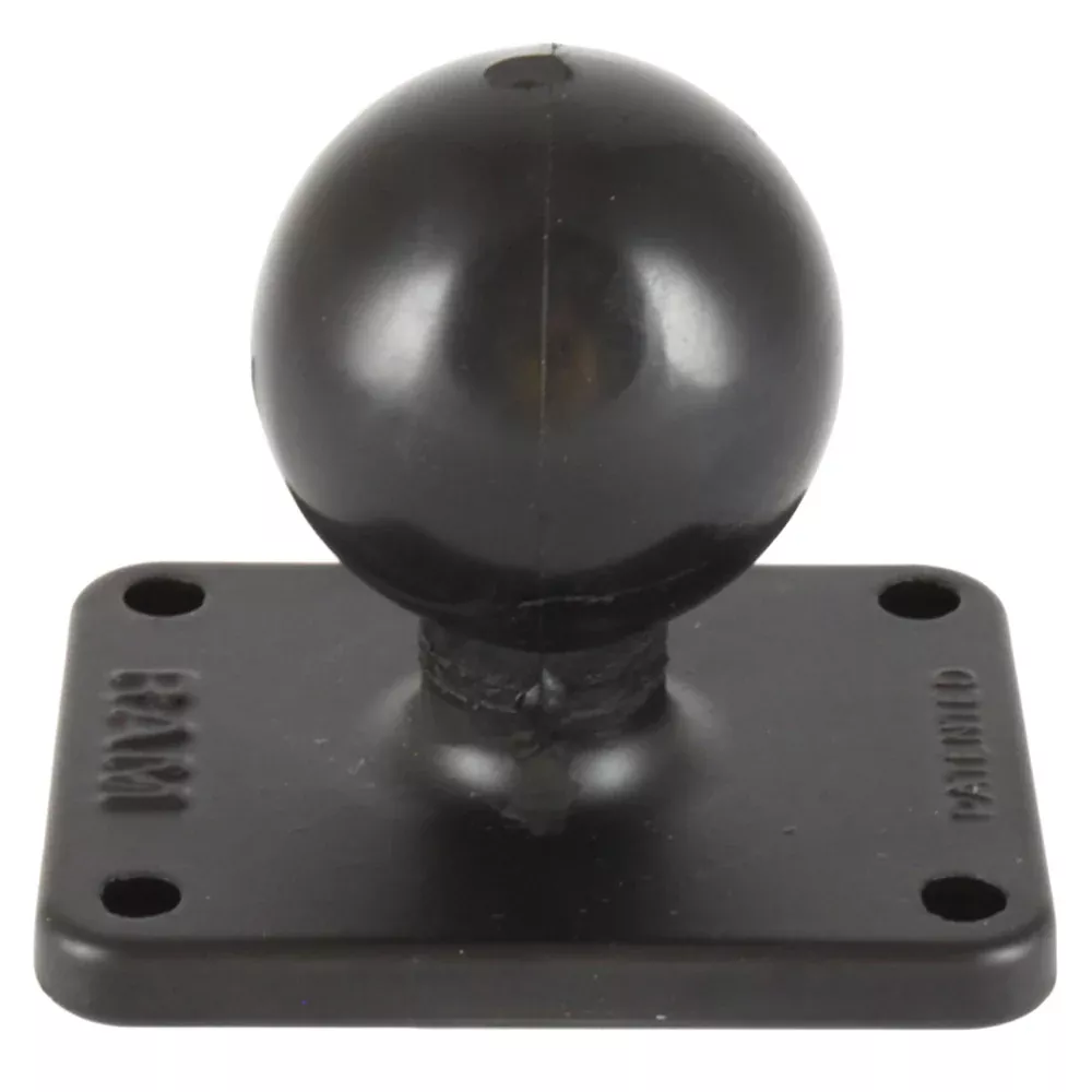 RAM Mount 2″ x 2.5″ Rectangle Base w/1.5″ Ball [RAM-202U-225]