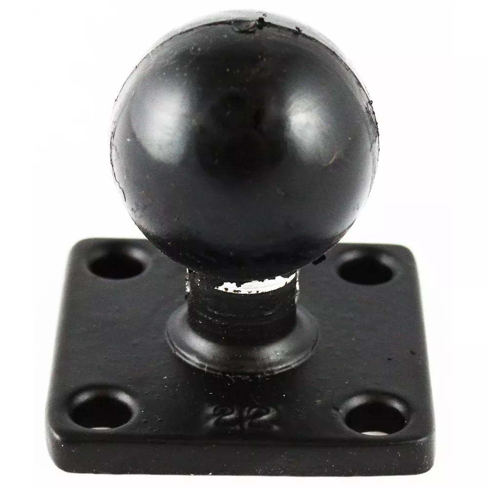 RAM Mount 2″ x 2″ Square Base w/1.5″ Ball [RAM-202U-22]
