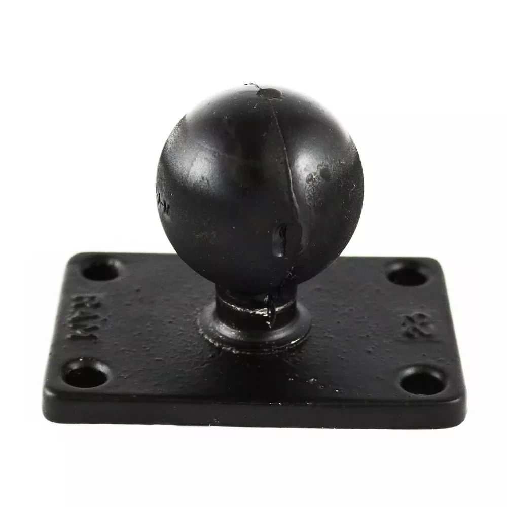 RAM Mount 2″ x 3″ Rectangle Base w/1.5″ Ball [RAM-202U-23]