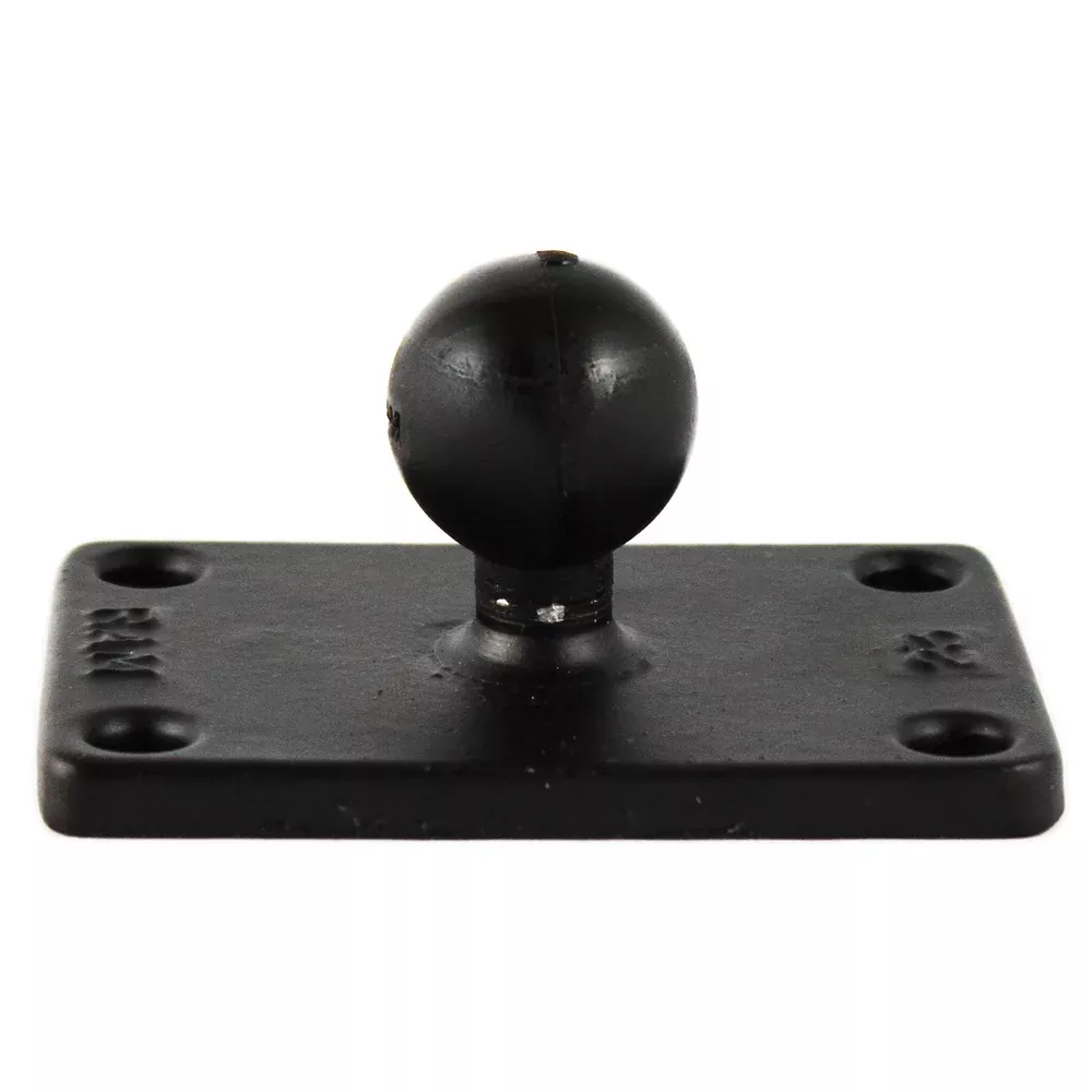 RAM Mount 2″ x 3″ Rectangle Base w/1″ Ball [RAM-B-202U-23]