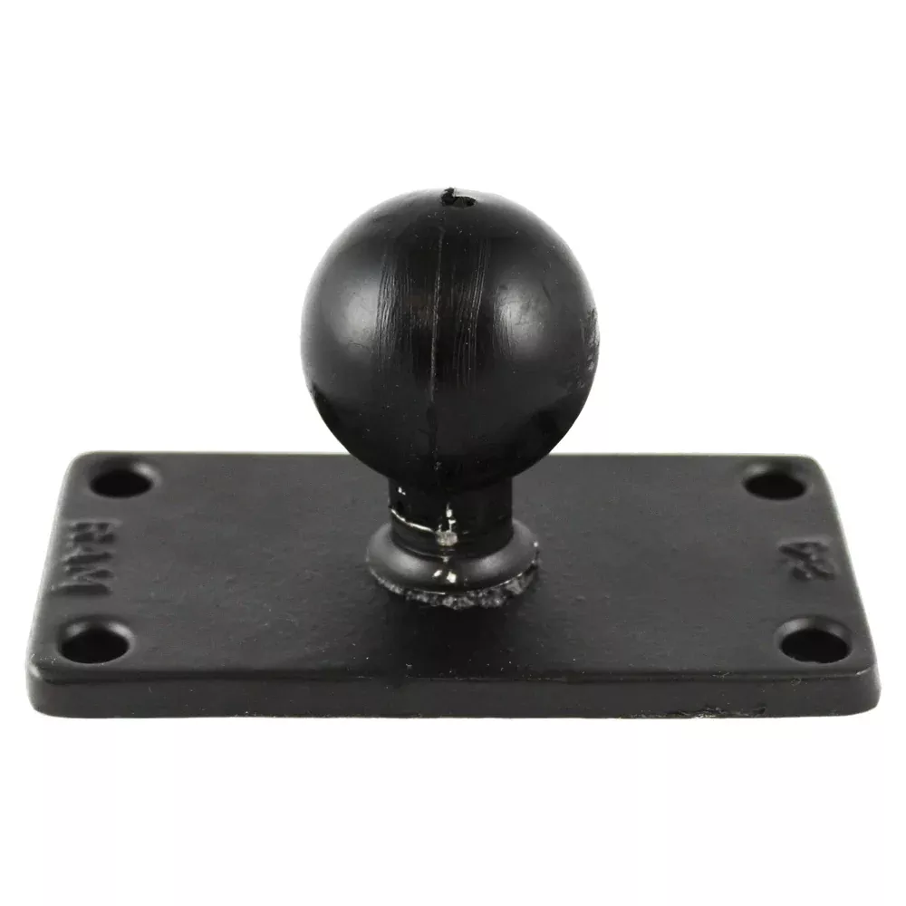 RAM Mount 2″ x 4″ Rectangle Base w/1.5″ Ball [RAM-202U-24]