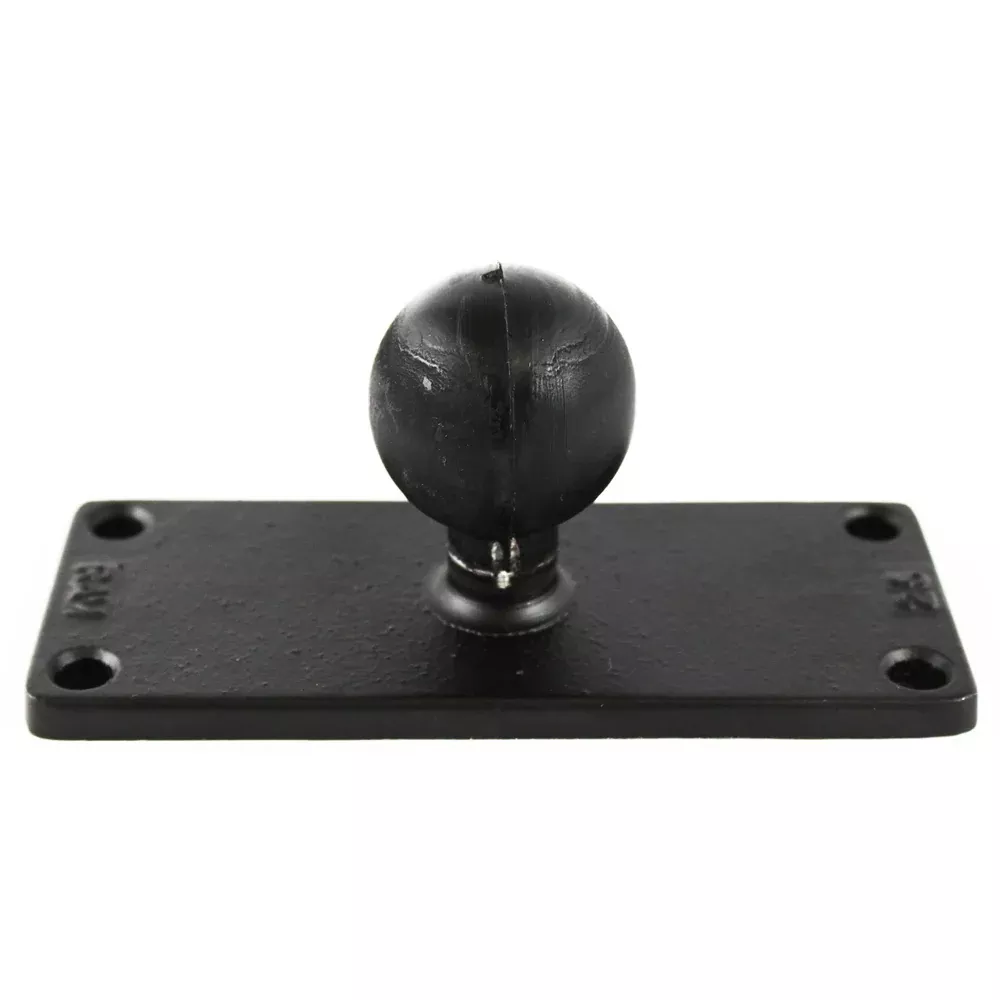 RAM Mount 2″ x 5″ Rectangular Base w/1.5″ Ball [RAM-202U-25]