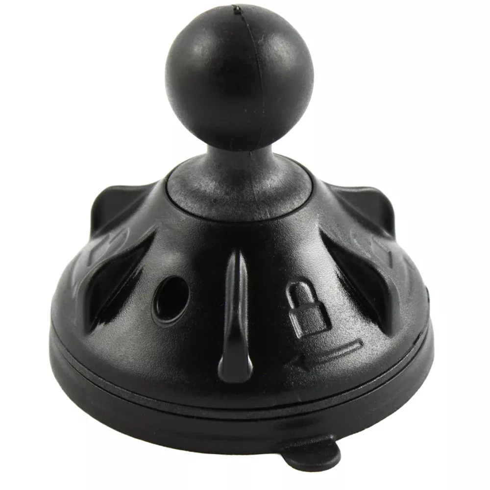 RAM Mount 3″ Suction Cup Base w/1″ Plastic Ball [RAP-B-224-2U]