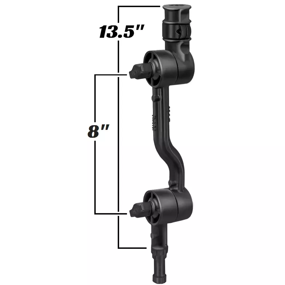RAM Mount Adjustable Adapt-a-Post 13.5″ Extension Arm [RAP-114-APB2U]