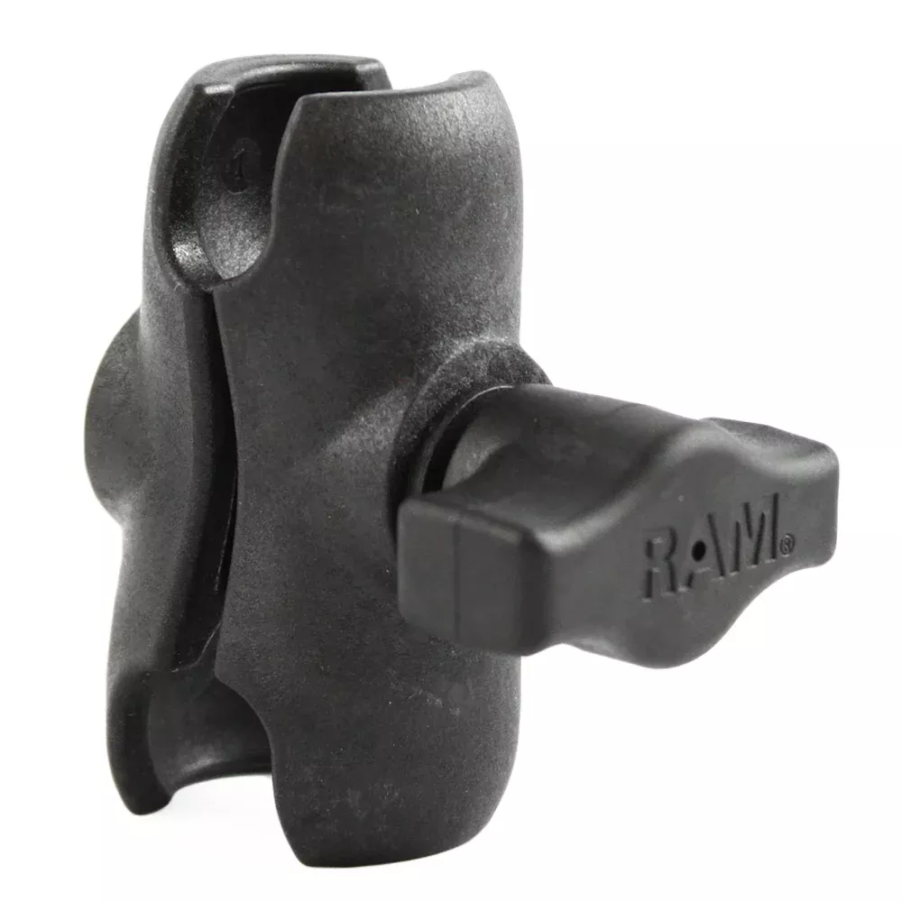 RAM Mount Composite Short Double Socket Arm f/1″ Ball [RAP-B-201U-A]