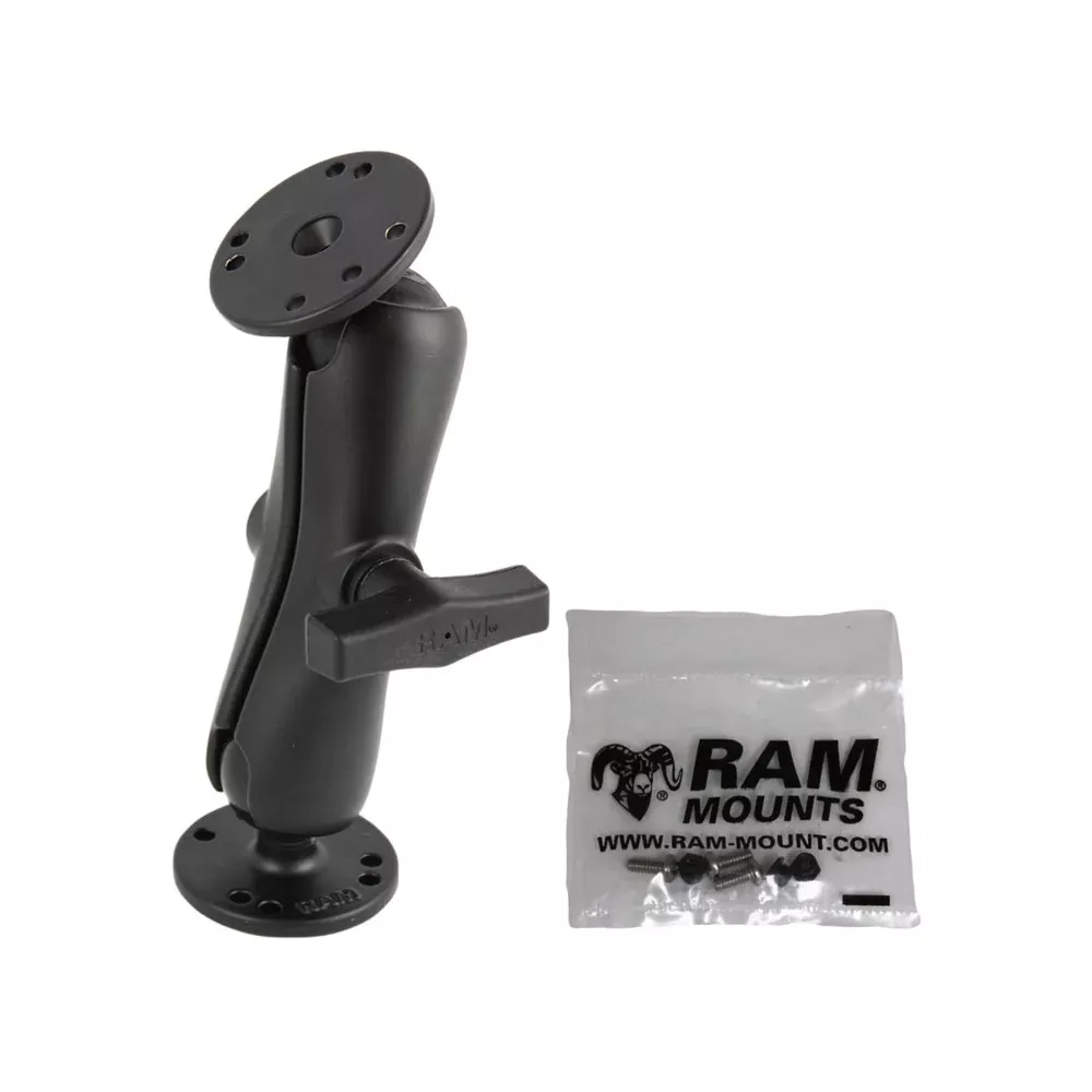 RAM Mount Double Socket Arm f/Garmin Fixed Mount GPS – 1.5″ [RAM-101-G2U]