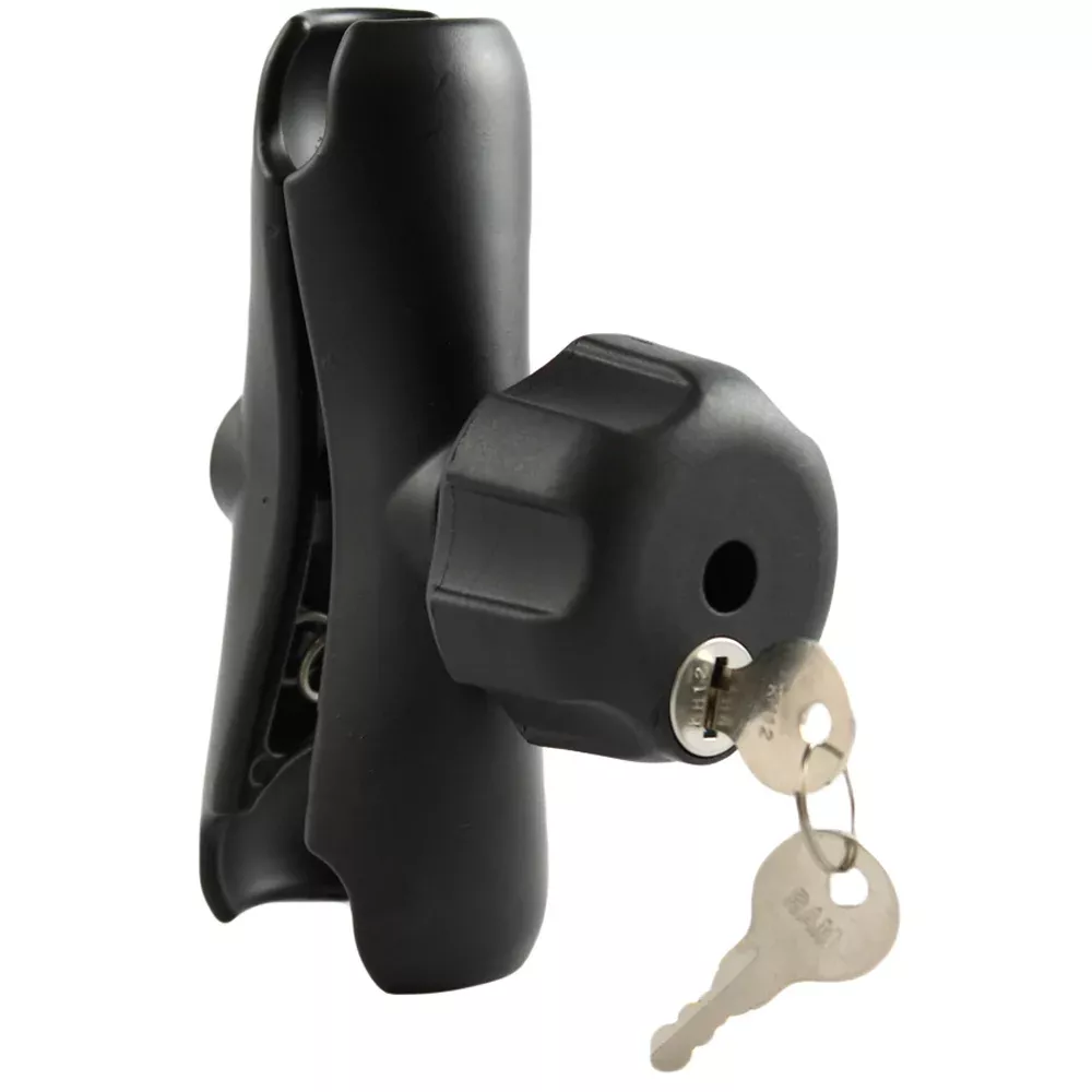 RAM Mount Double Socket Arm w/Locking Knob f/1.5″ Ball Bases [RAM-201LU]