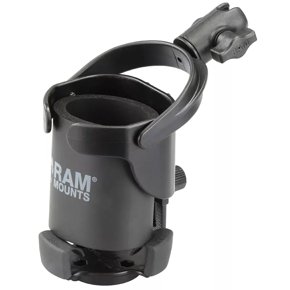 RAM Mount Level Cup XL w/Single Socket for B Size 1″ Ball [RAP-B-417-200-1U]