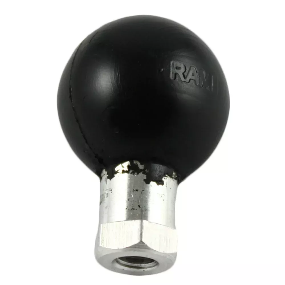 RAM Mount M6 Threaded Female Hole w/1″ Ball [RAM-B-273-M6U]