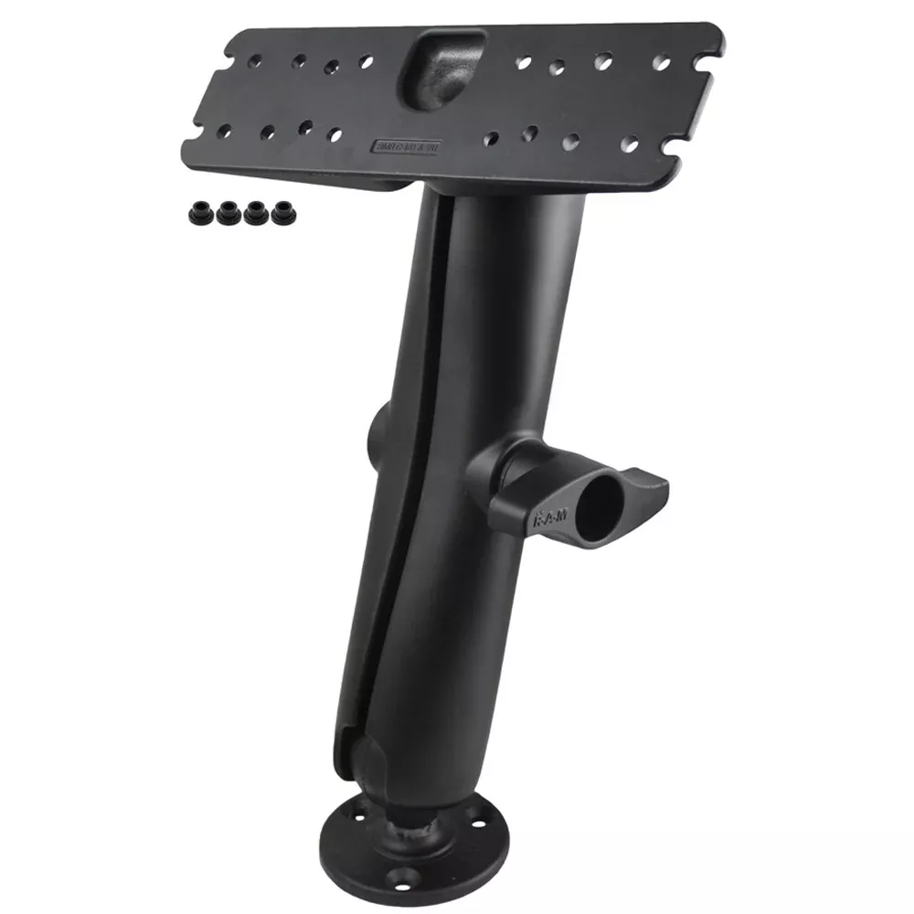 RAM Mount Marine Electronics Mount Long – Gimbal Brackets Under 15lbs [RAM-D-111U-E]