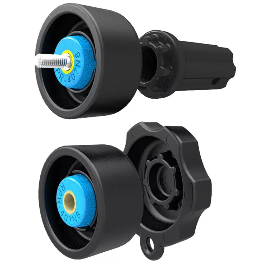 RAM Mount Pin-Lock Security Kit f/ 1.5″ C Size Mounts and Gimbal Bracket [RAP-S-KNOB5-GU]