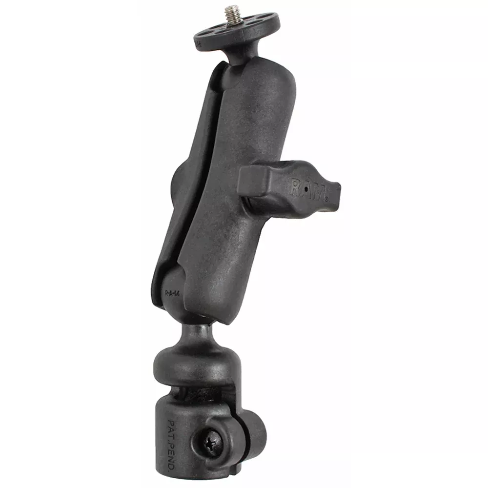 RAM Mount Tele-Mount Telescoping Camera Pole Kit – 1/4-20 Camera Threaded Adapter [RAP-B-218-1-366U]