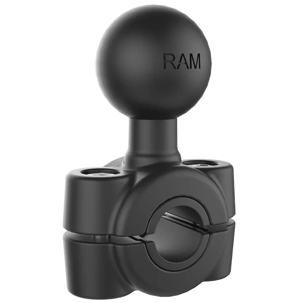 RAM Mount Torque 3/8″ – 5/8″ Diameter Mini Rail Base w/1″ Ball [RAM-B-408-37-62U]