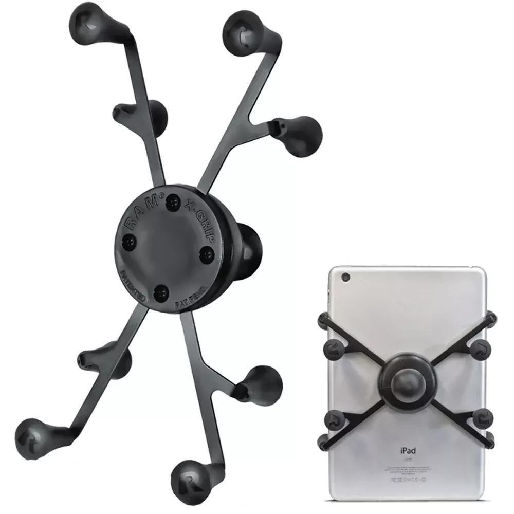 RAM Mount X-Grip Universal Tablet Holder w/1″ Ball [RAM-HOL-UN8BU]