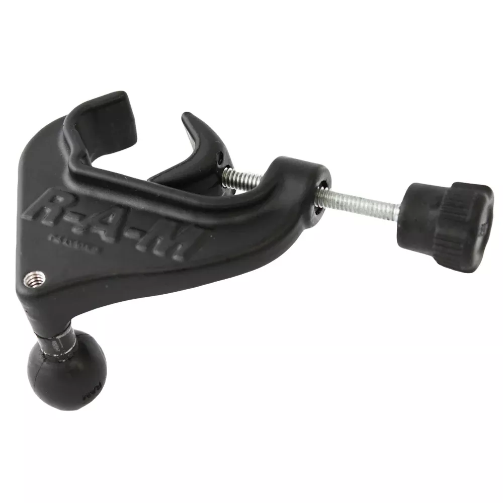 RAM Mount Yoke Clamp Base w/1″ Ball & 1/4-20″ Tap [RAM-B-121BAU]