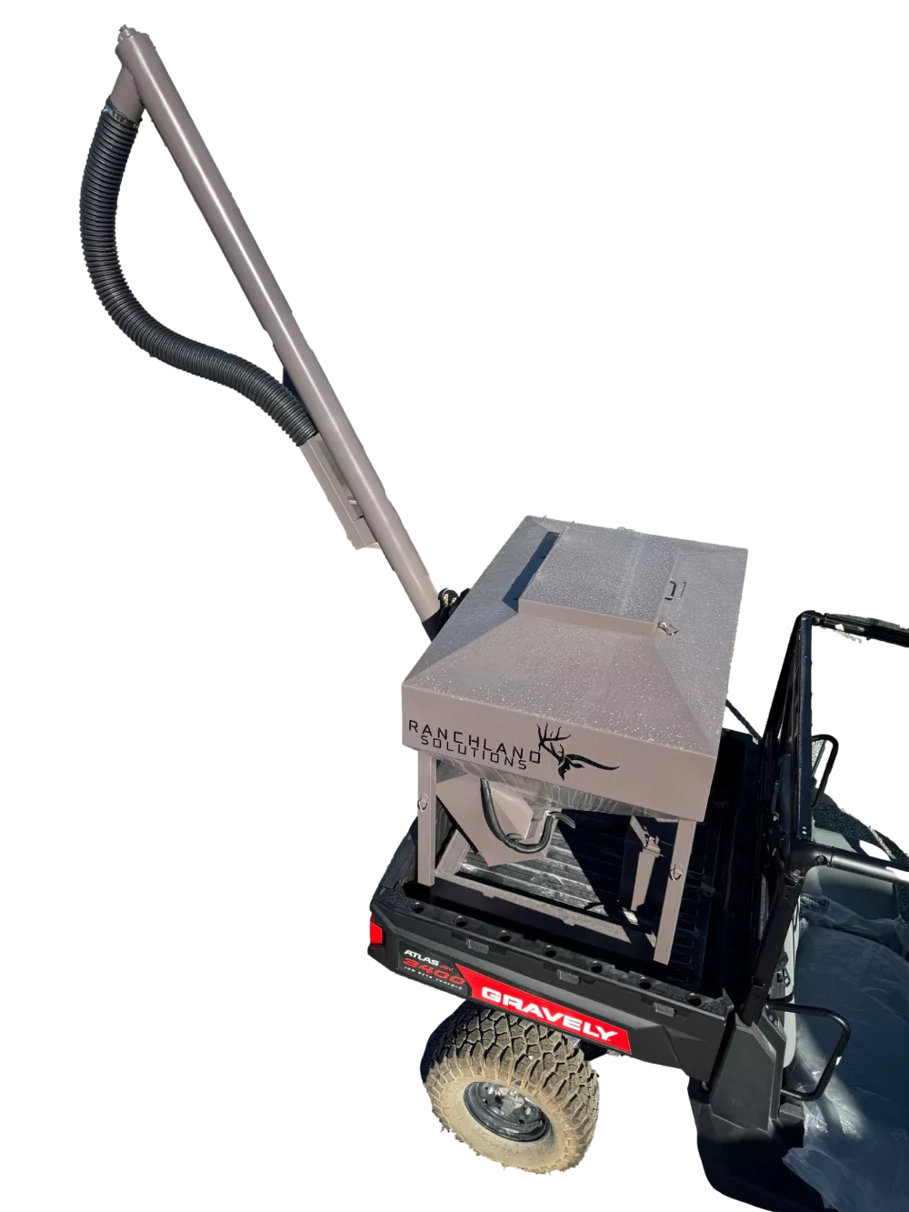 Ranchland 750# ATV Bed Hopper Rear Discharge