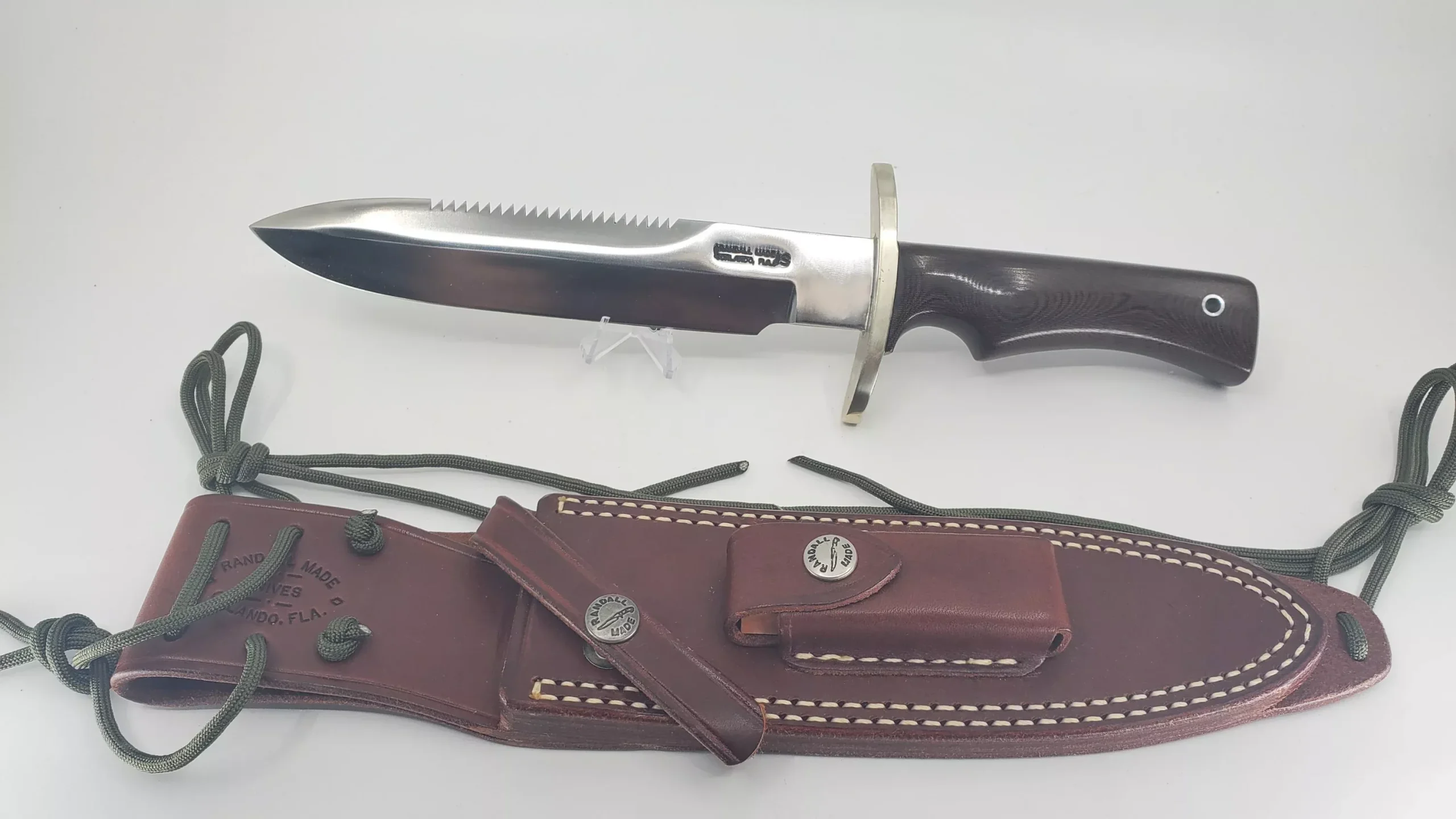 Randall Made Model 14 “Attack” Saw Full Tang Fixed Blade