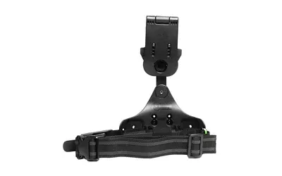 Rapid Force Dynamic Drop Leg Holster with Locking Belt Slide and Taq-Strap RFX-DD-BK-LBS-T-LK-B