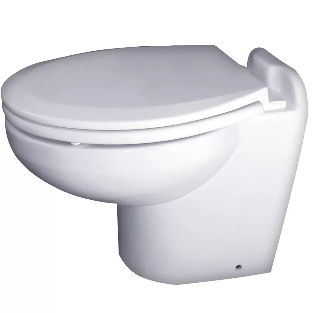 Raritan Marine Elegance – White – Household Style – Remote Intake Pump – Smart Toilet Control – 12v [220HR012]